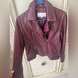 Cupcakes & Cashmere Leather Jacket